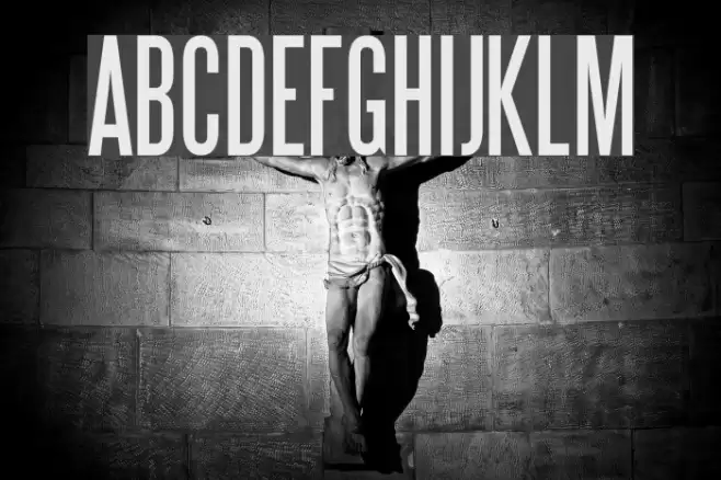 Steel Tongs Font examples