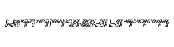 SteelTongs Italic  font caratteri gratis