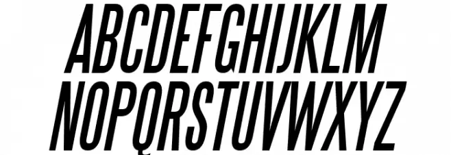 SteelTongs Italic Шрифта ВЕРХНИЙ