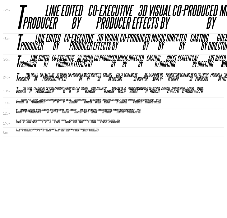 SteelTongs Italic Waterfall