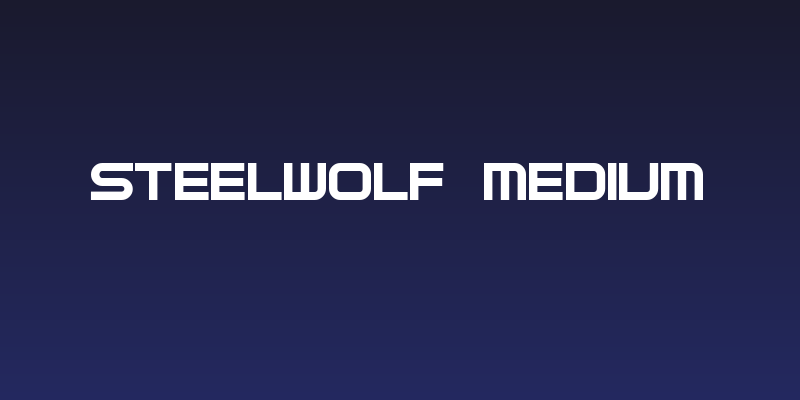 SteelWolf Medium Social Header