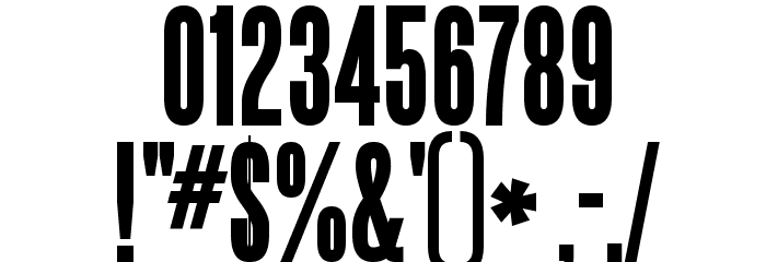 Steelfish Bold Font OTHER CHARS