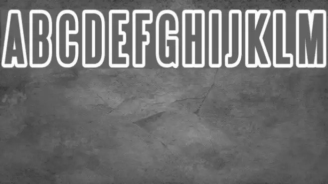 Steelfish Outline Шрифта examples