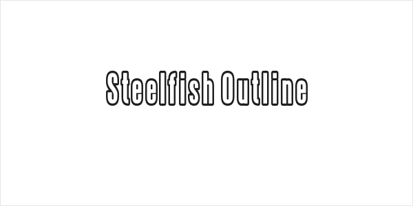 Steelfish Outline Logo