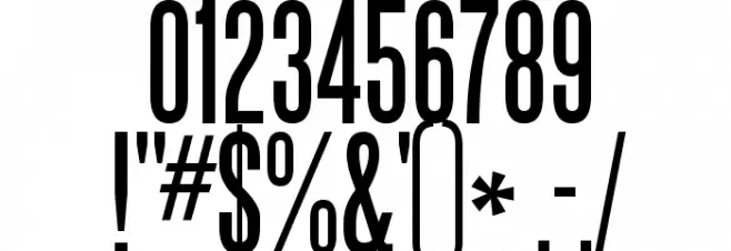 Steelfish-Regular フォント その他の文字