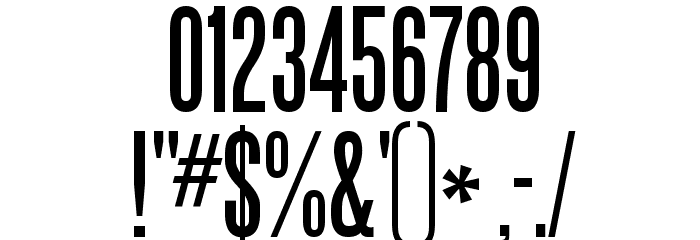 Steelfish Font OTHER CHARS