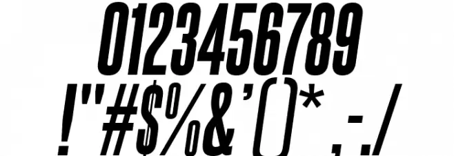 SteelfishEb-Italic Polices AUTRES CHARS