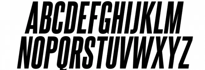 SteelfishEb-Italic フォント 大文字