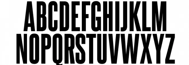 SteelfishEb-Regular Caratteri MAIUSCOLE