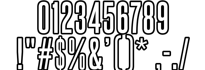 SteelfishOutline-Regular Font Alte caractere