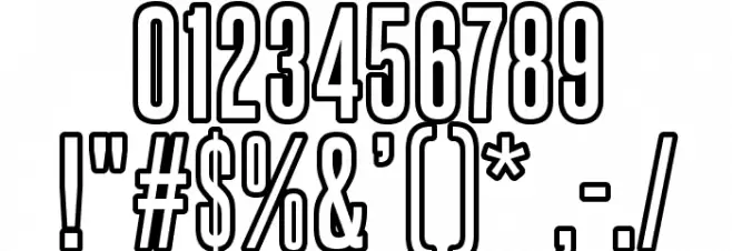 SteelfishOutline-Regular Font Alte caractere