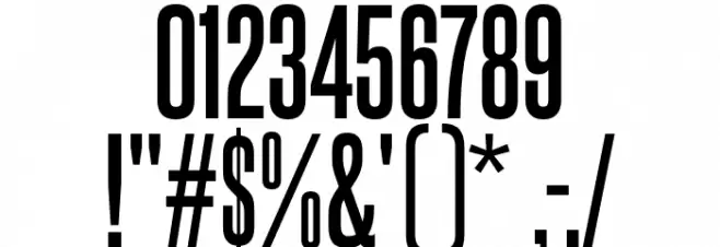 SteelfishRg-Bold Font OTHER CHARS