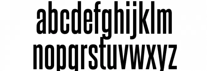 SteelfishRg-Bold Caratteri MINUSCOLO