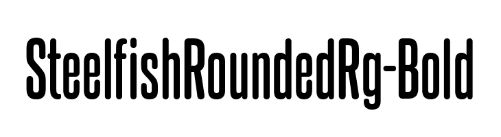 SteelfishRoundedRg-Bold  नि: शुल्क फ़ॉन्ट्स डाउनलोड