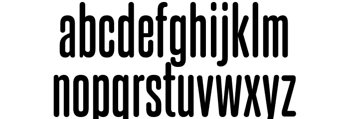 SteelfishRoundedRg-Bold Font LOWERCASE