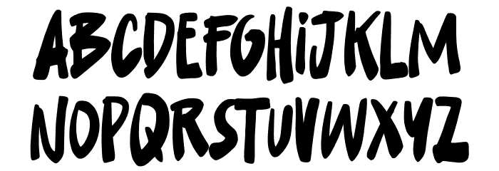Steelhead Font LOWERCASE