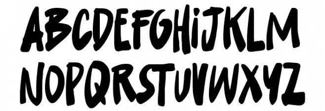 Steelhead Font LOWERCASE