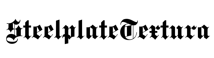 SteelplateTextura  Descarca Fonturi Gratis