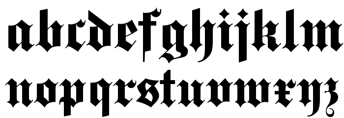 SteelplateTextura Font LOWERCASE