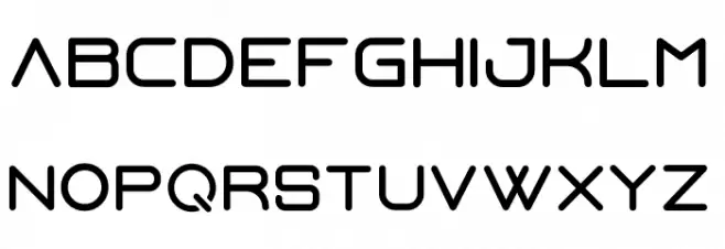 Steelr फ़ॉन्ट लोअरकेस