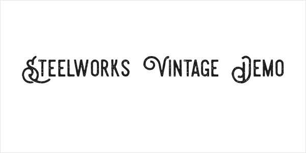 Steelworks Vintage Demo Logo