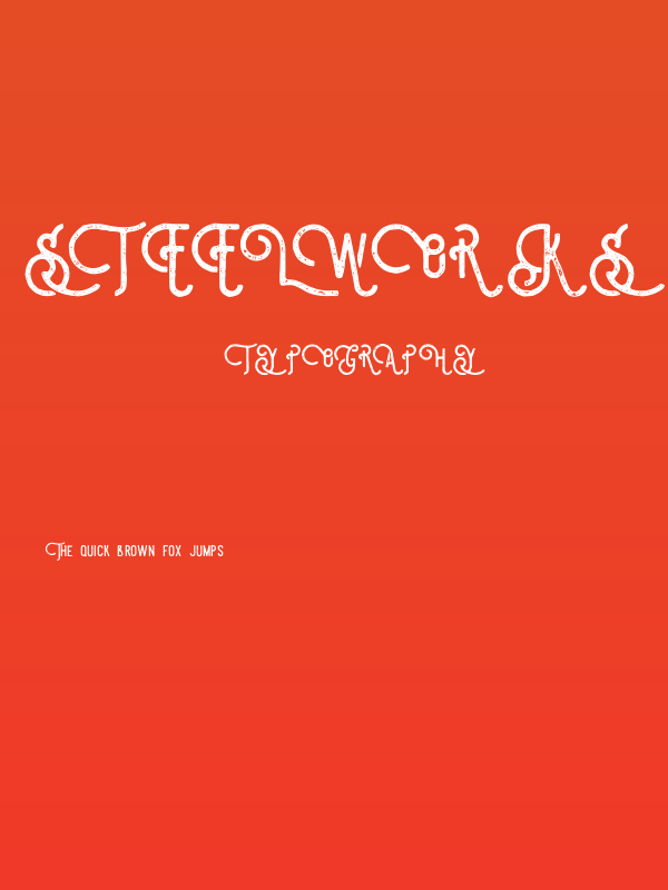 Steelworks Vintage Demo Poster