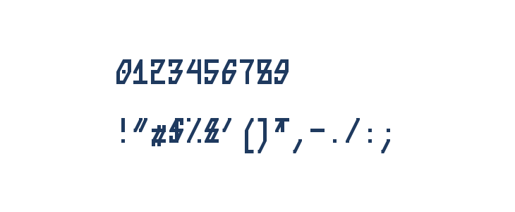 Steep Regular Other Characters