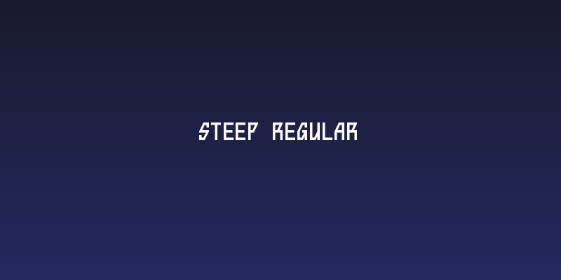 Steep Regular Social Header
