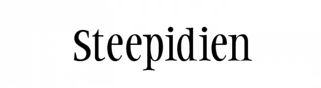 Steepidien  Fuentes Gratis Descargar