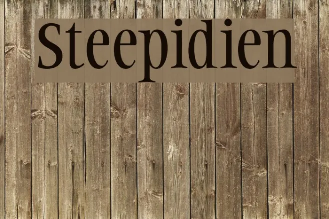 Steepidien Example 2