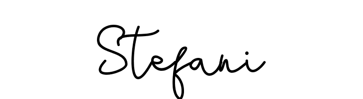 Stefani  フリーフォントのダウンロード