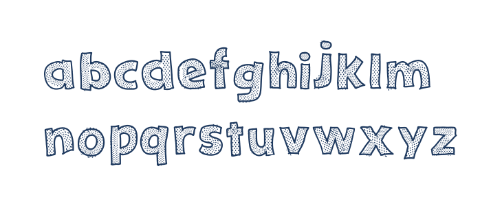 Stefanie Dots Lowercase