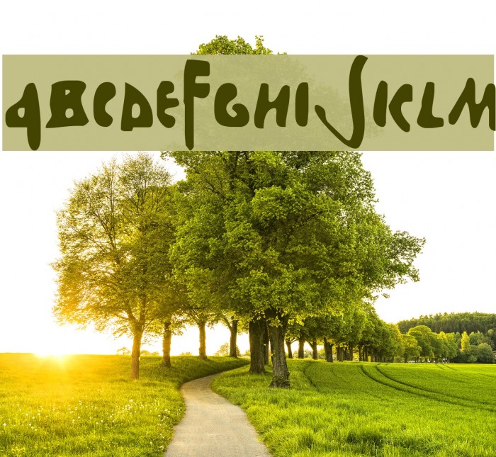 Stefanit Font examples