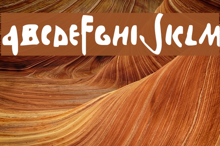 Stefanit Font examples