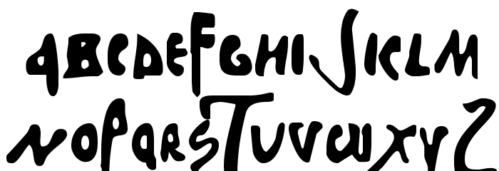 Stefanit Font LOWERCASE