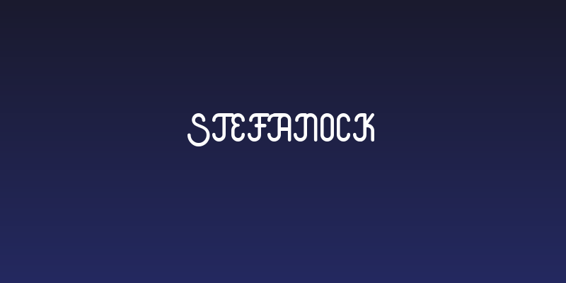 Stefanock Social Header
