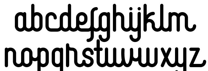 Stefanock Font LOWERCASE