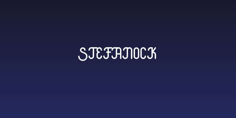 Stefanock Social Header