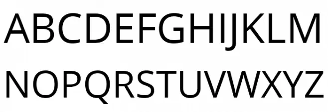 StefansUhrInvers Font UPPERCASE