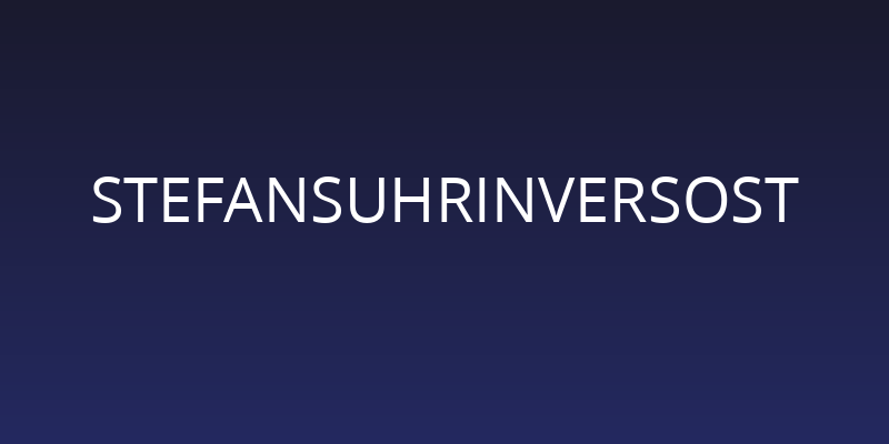 StefansUhrInversOst Social Header