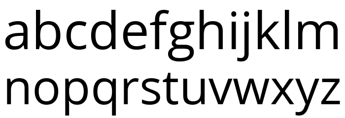 StefansUhrInversOst Font LOWERCASE