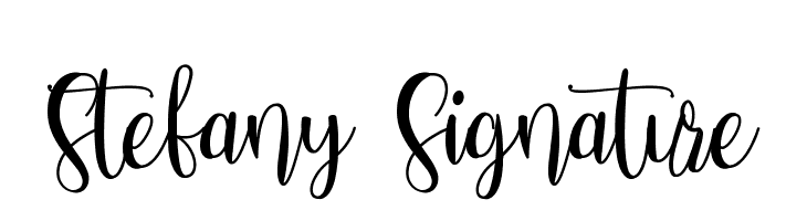 Stefany Signature  baixar fontes gratis