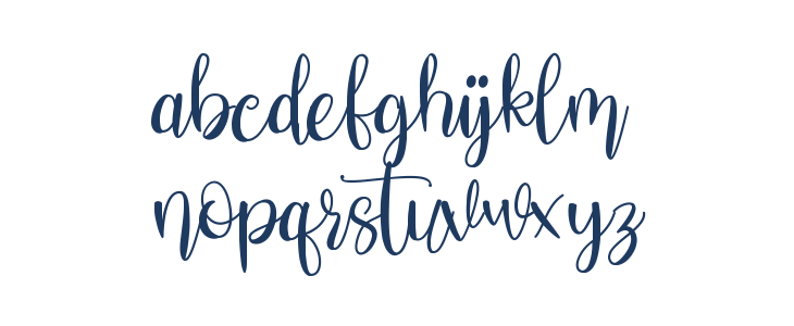 Stefany Signature Lowercase