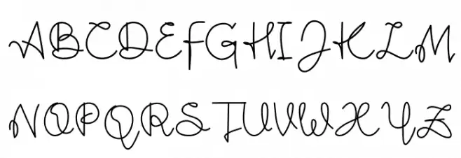 Steffani-Demo Font UPPERCASE