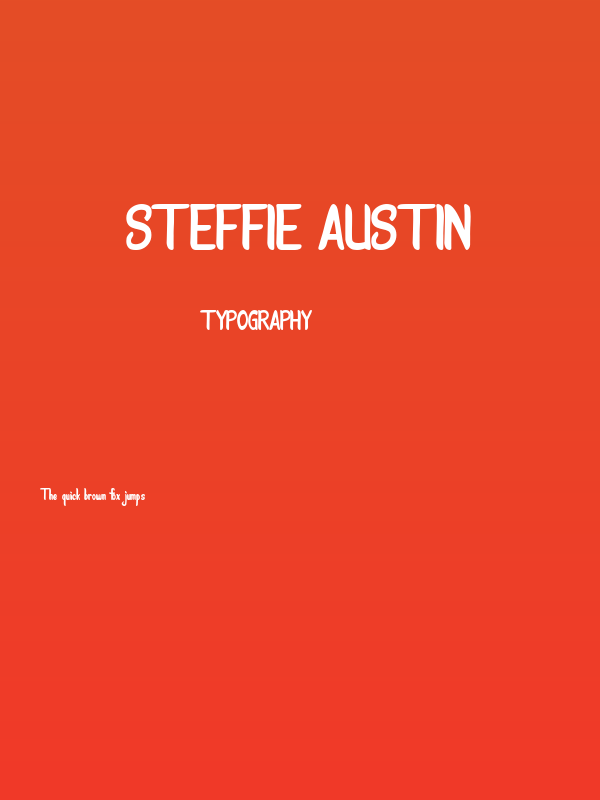 Steffie Austin Poster