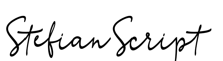 StefianScript  Frei Schriftart Herunterladen