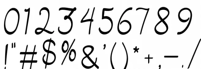 StefianScript Font OTHER CHARS