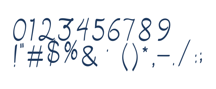 StefianScript Other Characters