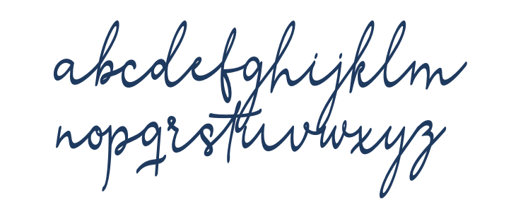 StefianScript Lowercase