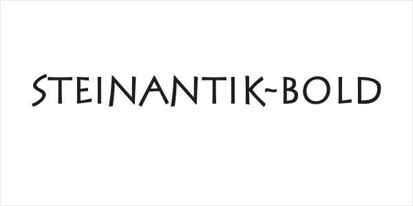 SteinAntik-Bold Logo